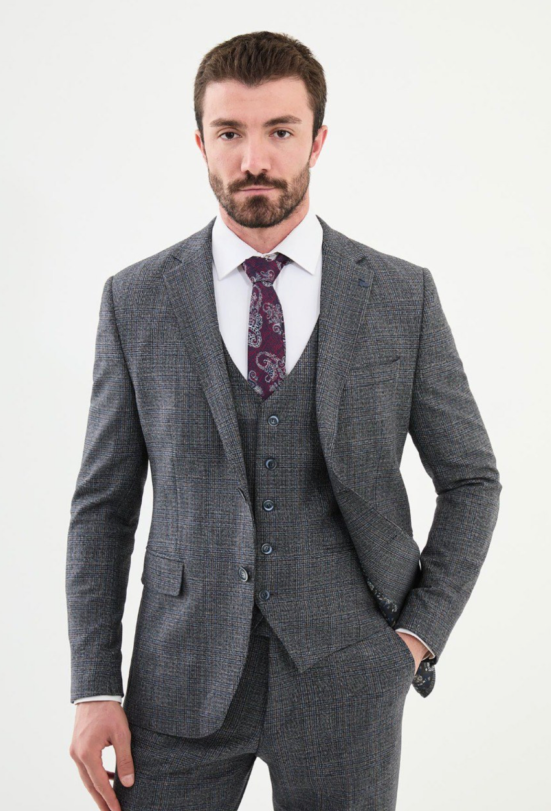 Mazonni Imperial Virtue SlimFit Suit