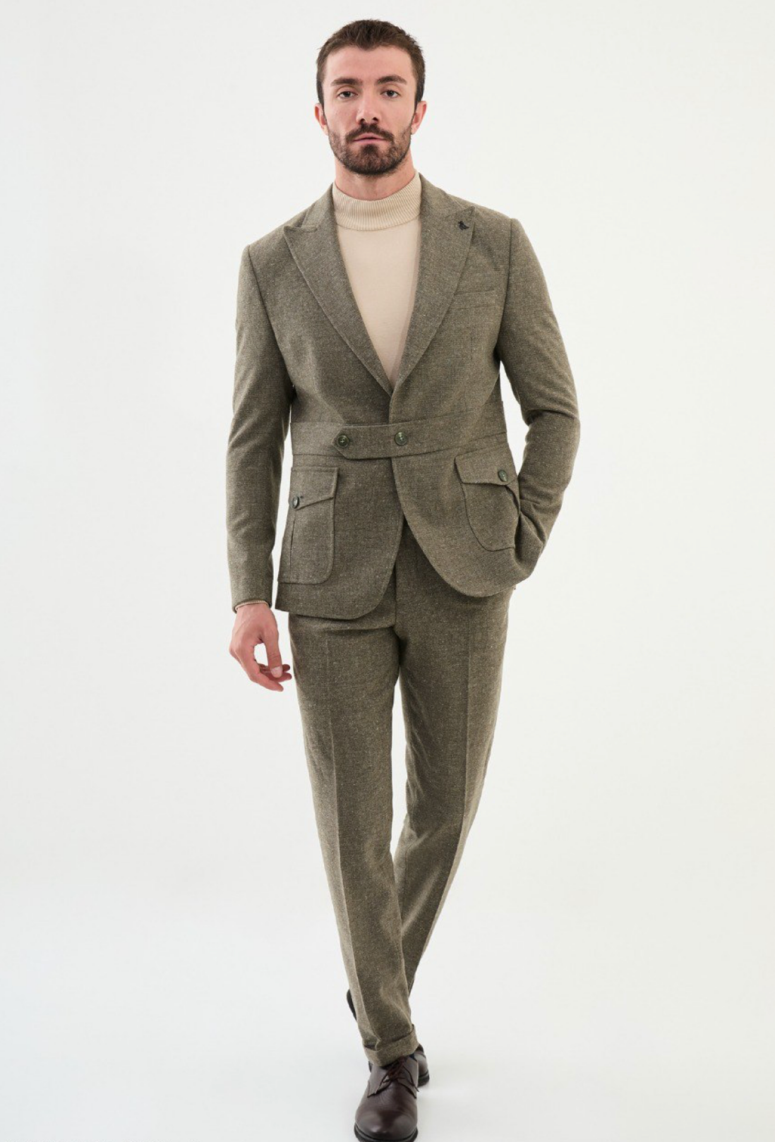 Mazonni Refined Aura SlimFit Suit