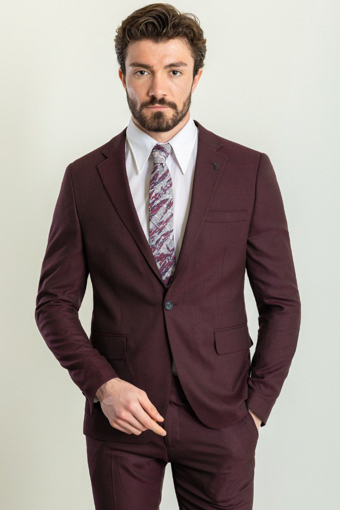 Mazonni Modern Grace SlimFit Suit