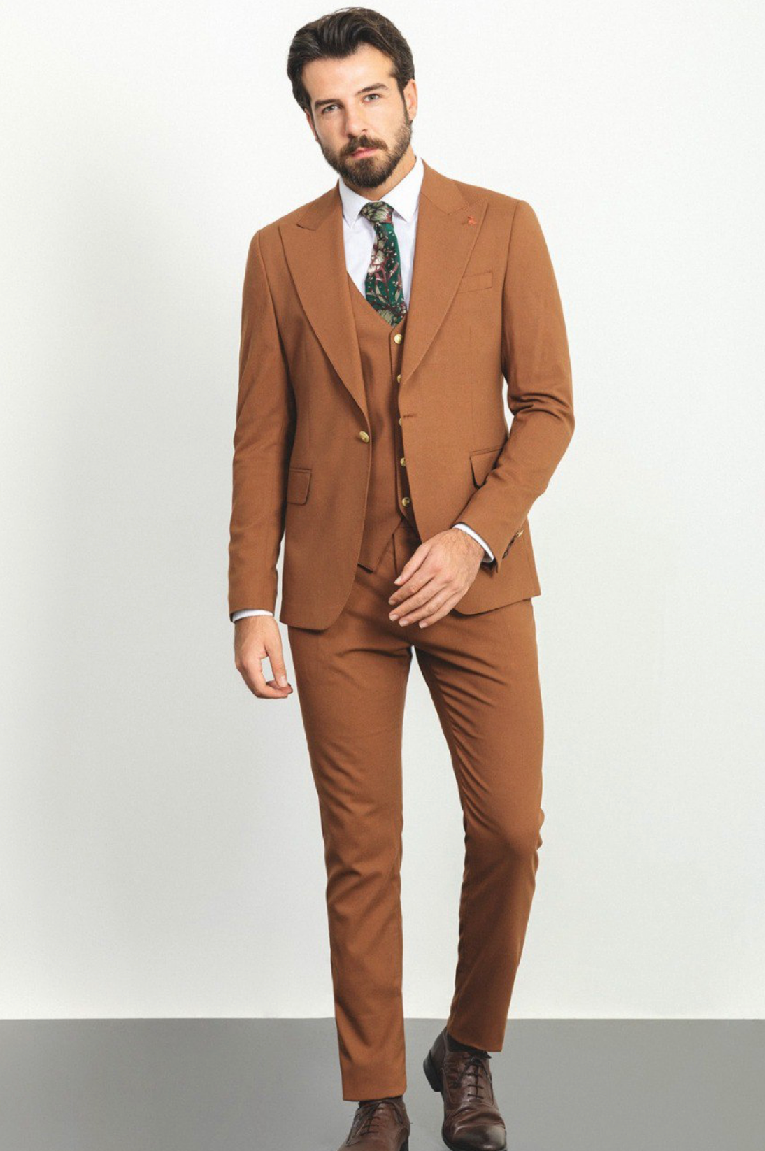 Mazonni Noble Horizon SlimFit Suit Trio