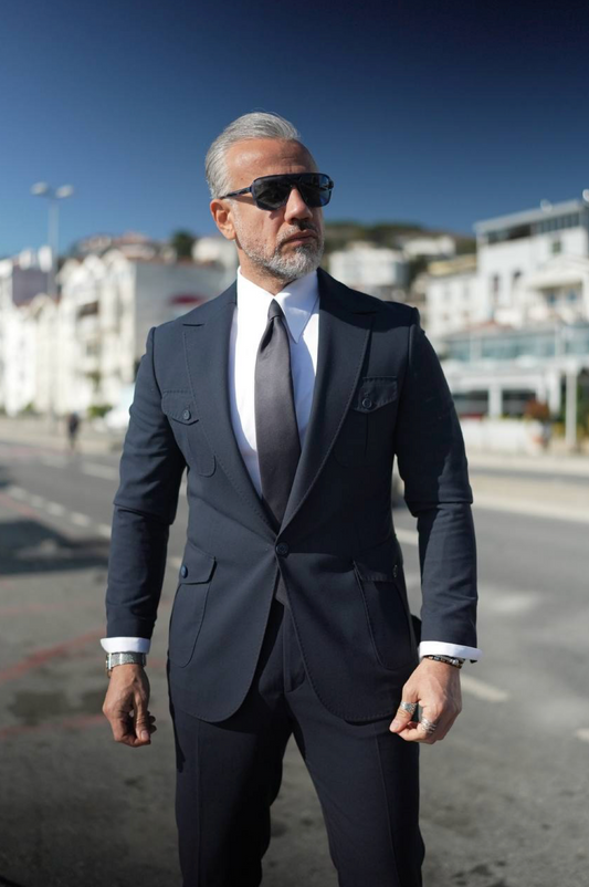 Mazonni Regal Precision SlimFit Suit