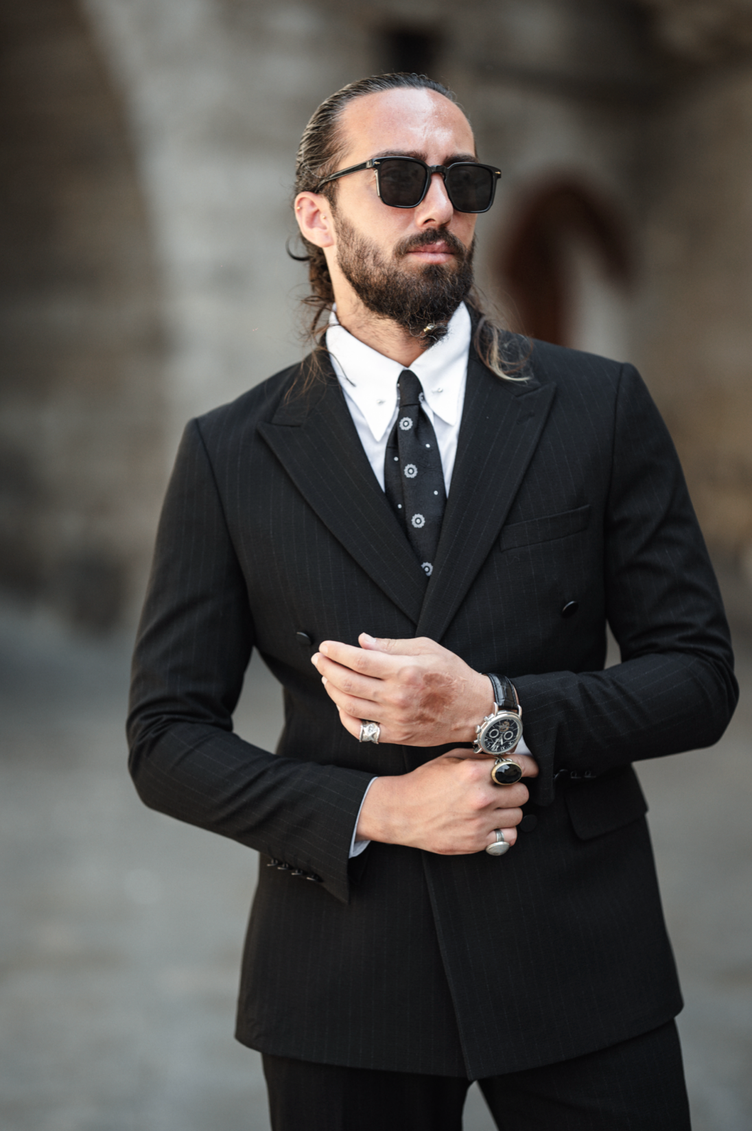 Mazonni Regal Precision SlimFit Suit