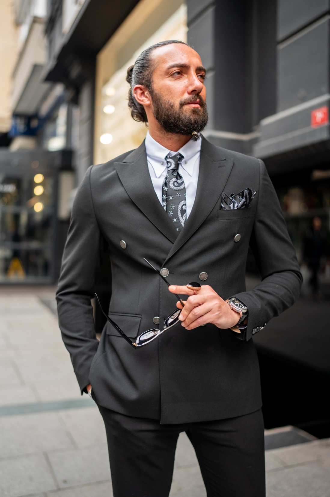 Mazonni Timeless Precision SlimFit Suit