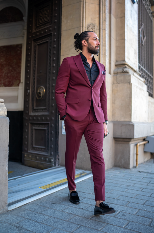 Mazonni Prestige Horizon SlimFit Suit