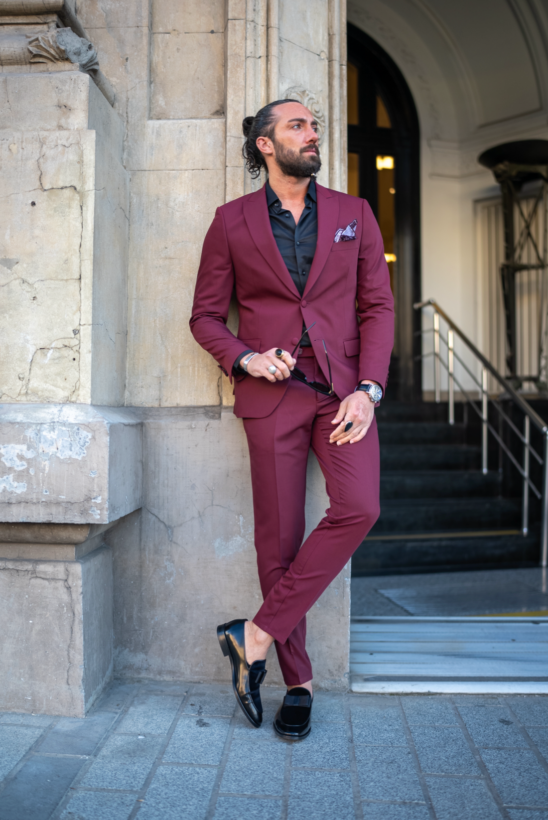 Mazonni Prestige Horizon SlimFit Suit