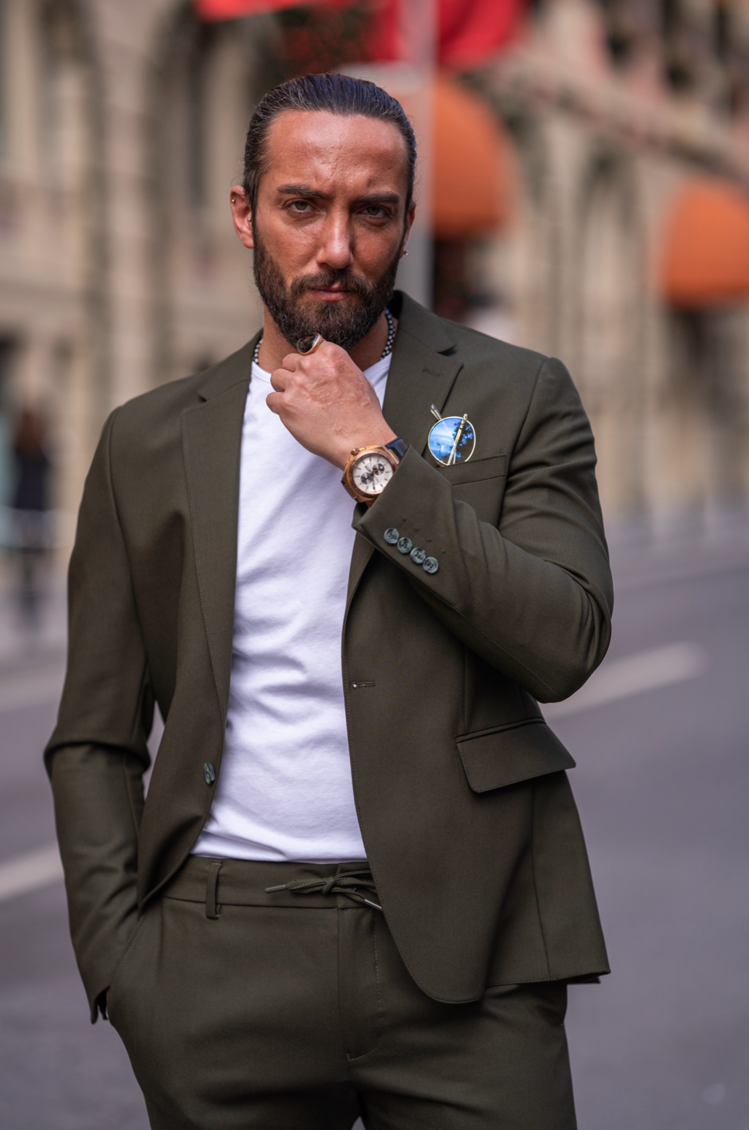 Mazonni Noble Horizon SlimFit Suit