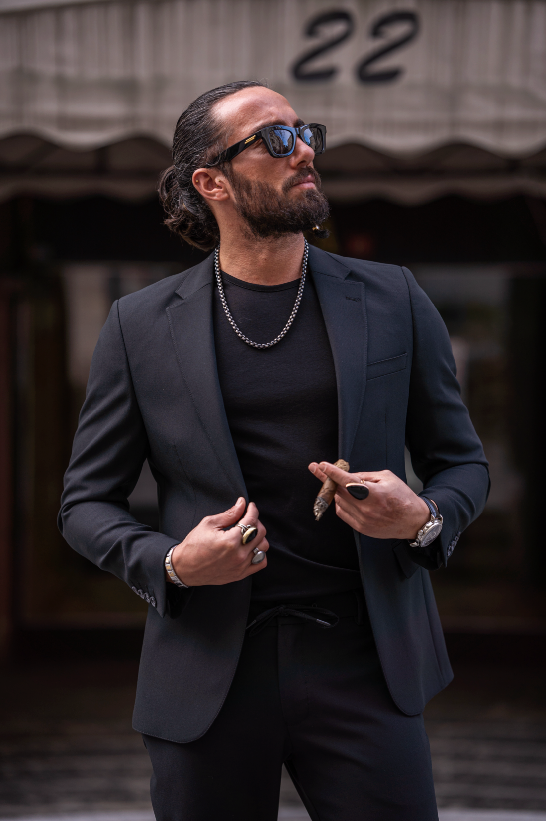 Mazonni Luxe Precision SlimFit Suit