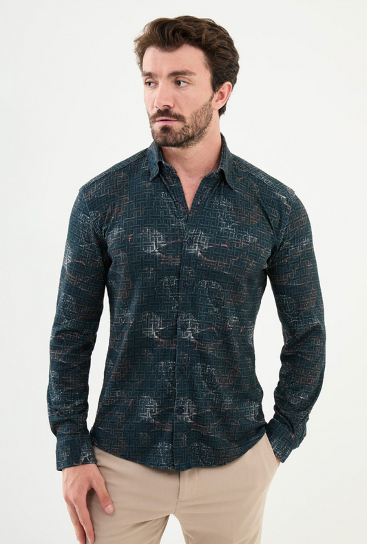 Mazonni Signature Fit Men's Shirt Studio