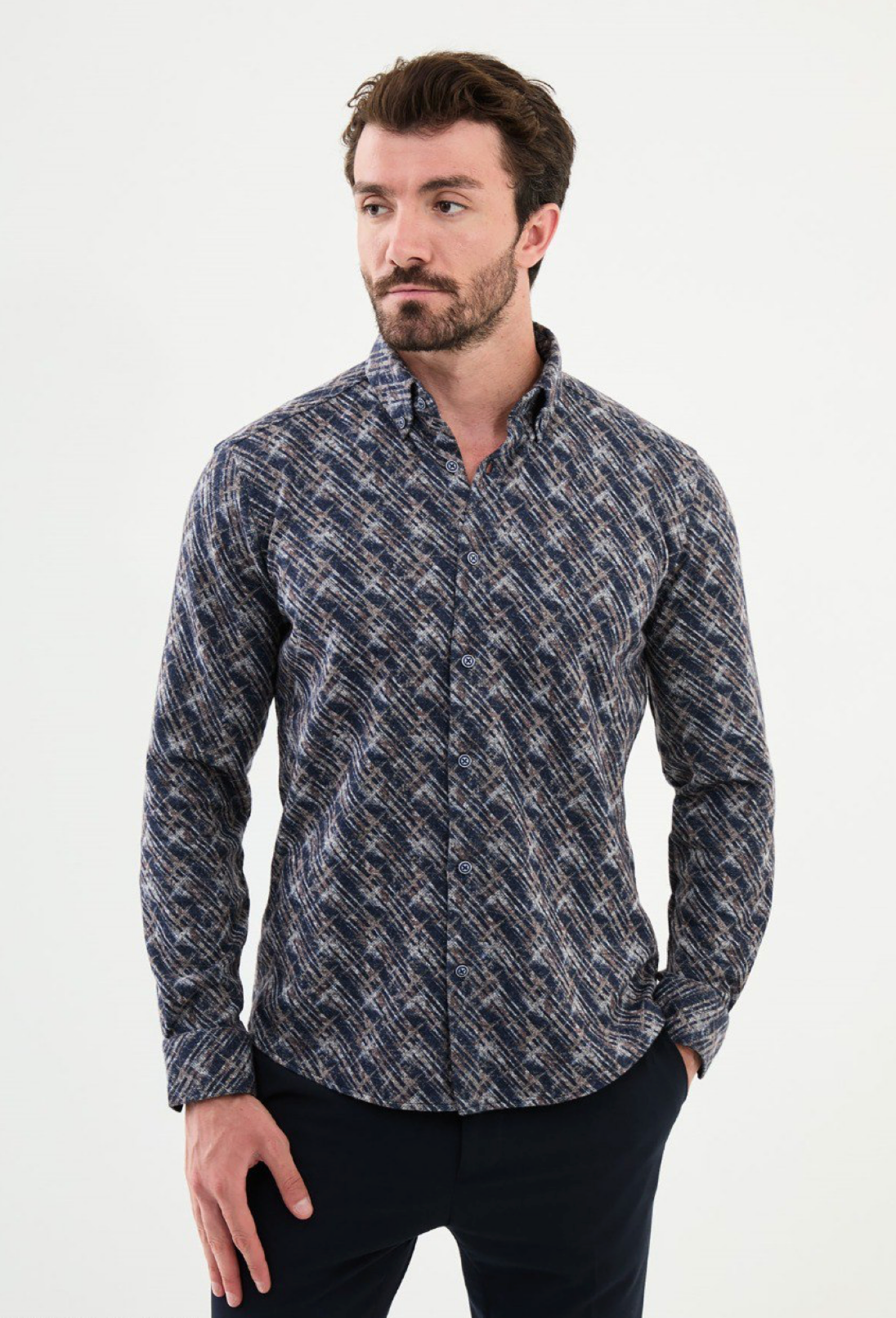 Mazonni Refined Men's Shirt Style House