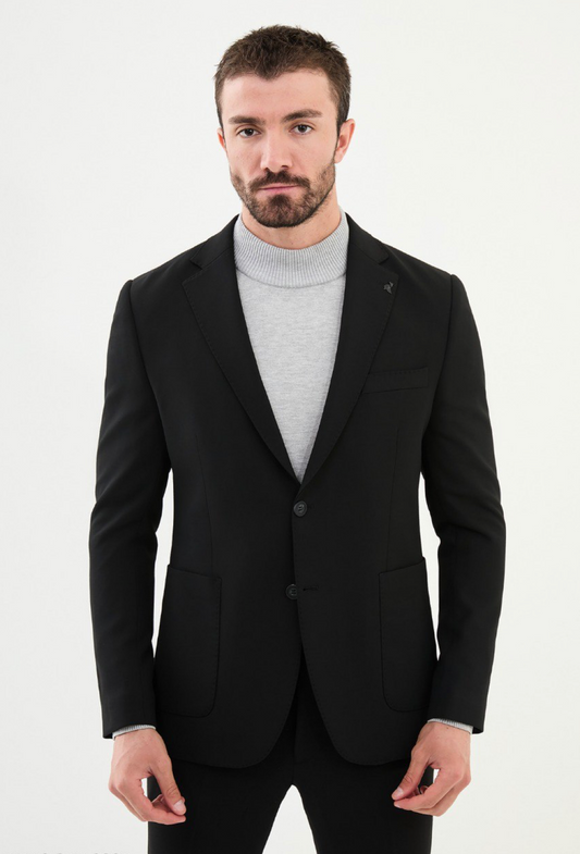 Mazonni Classic Refined Slim Fit Blazer