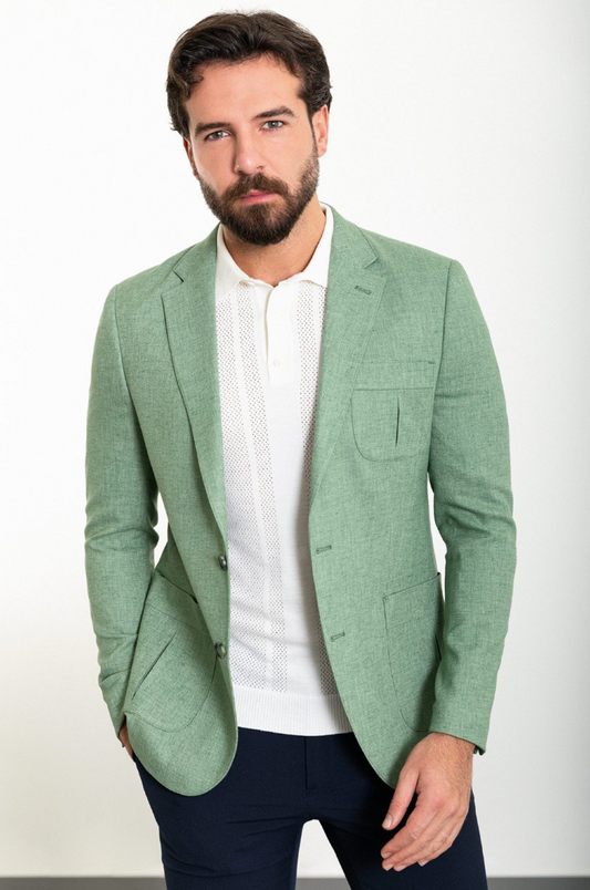 Mazonni Refined Contemporary Tailored Fit Blazer