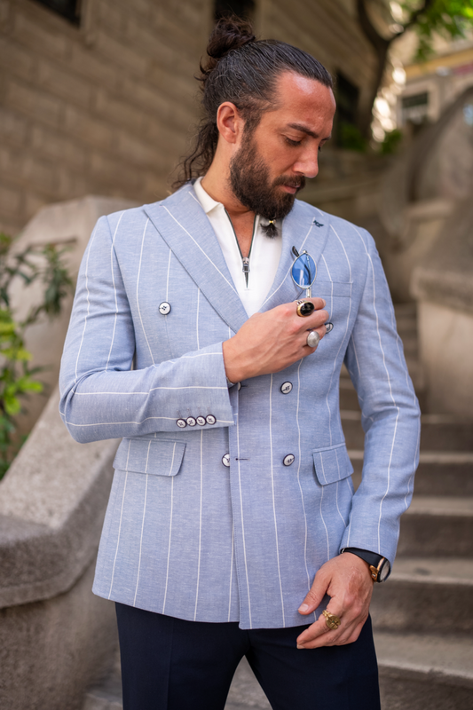 Mazonni Refined Classic Tailored Fit Blazer